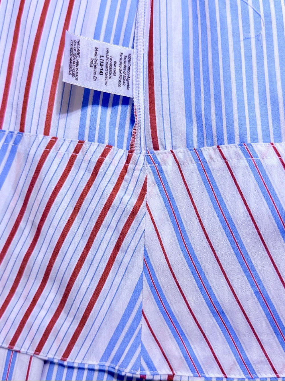Women’s Striped Dress with Pockets - Picture 5 of 6